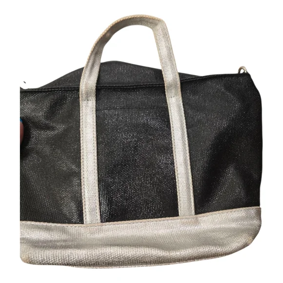 Victoria's Secret Cosmetic Bag Black and Cream - Picture 3 of 4